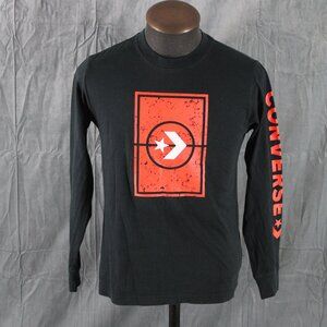 Long-sleeve Basketball Shirt - Converse Classic Logo - Men's Medium
